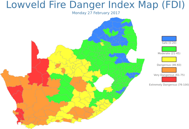 27 Feb 2017 From Cape Town, South Africa - South Africa Map Clipart (640x480), Png Download