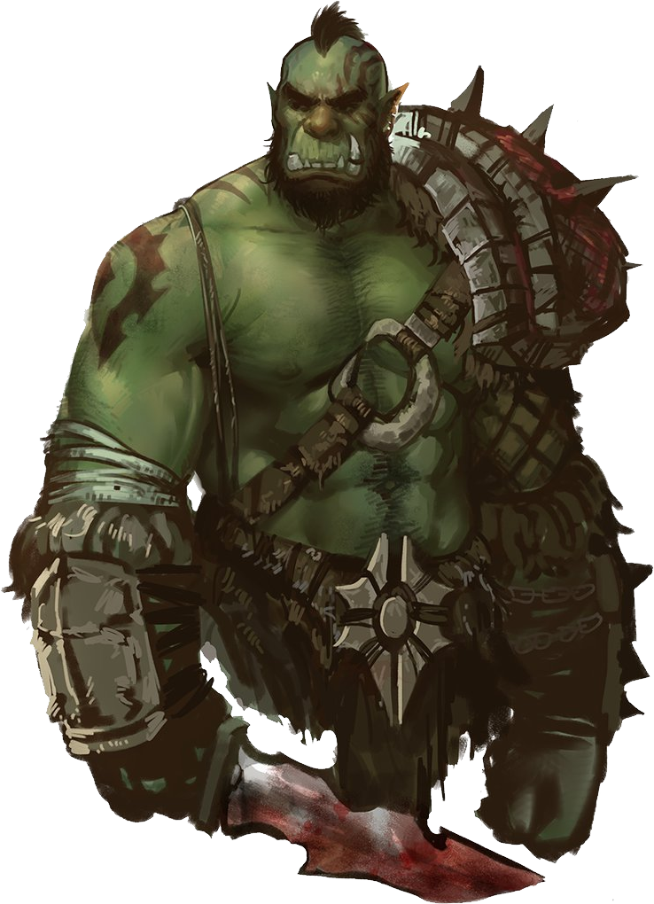 Orc Png Clipart (738x1020), Png Download