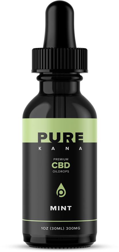 Mint Cbd Oil 300mg - Pure Kana Cbd Clipart (1200x1200), Png Download