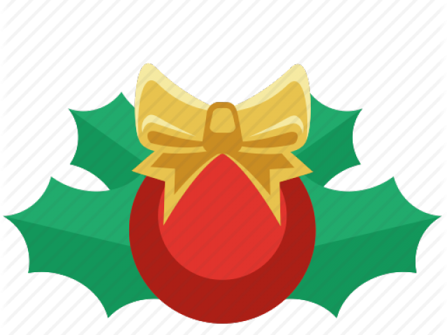 Cartoon Green Christmas Balls Clipart (640x480), Png Download