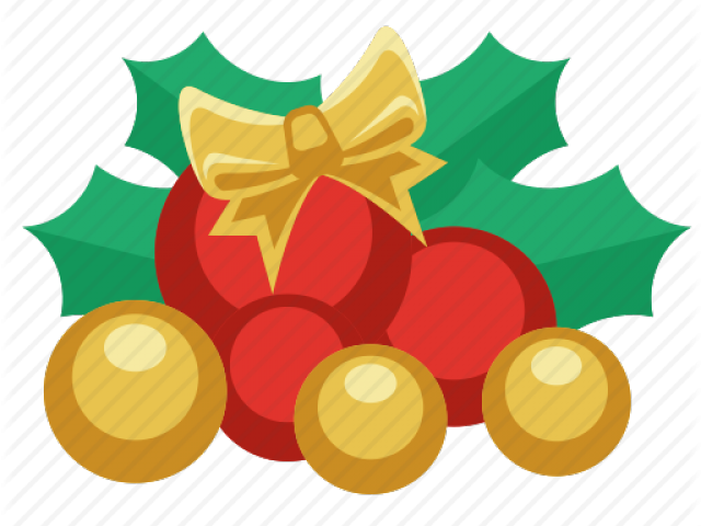 Green Christmas Bow Png Clipart (640x480), Png Download