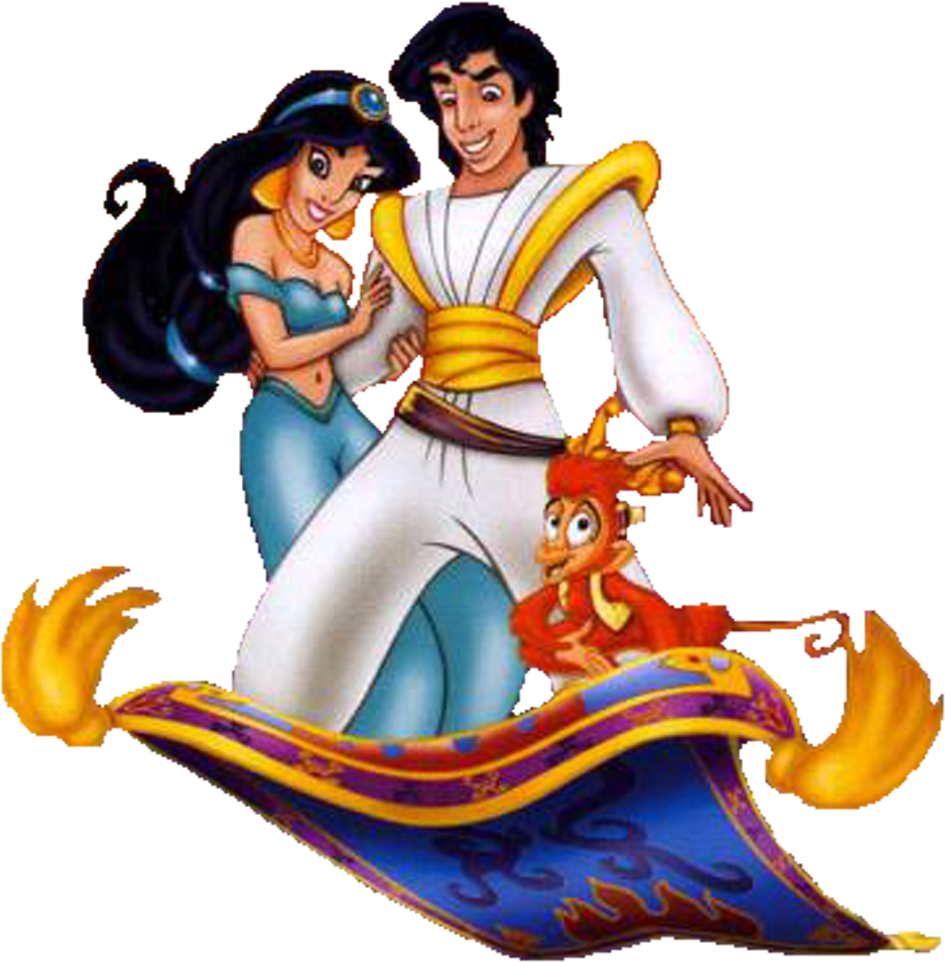 Aladdin And Jasmine Png Clipart Large Size Png Image PikPng