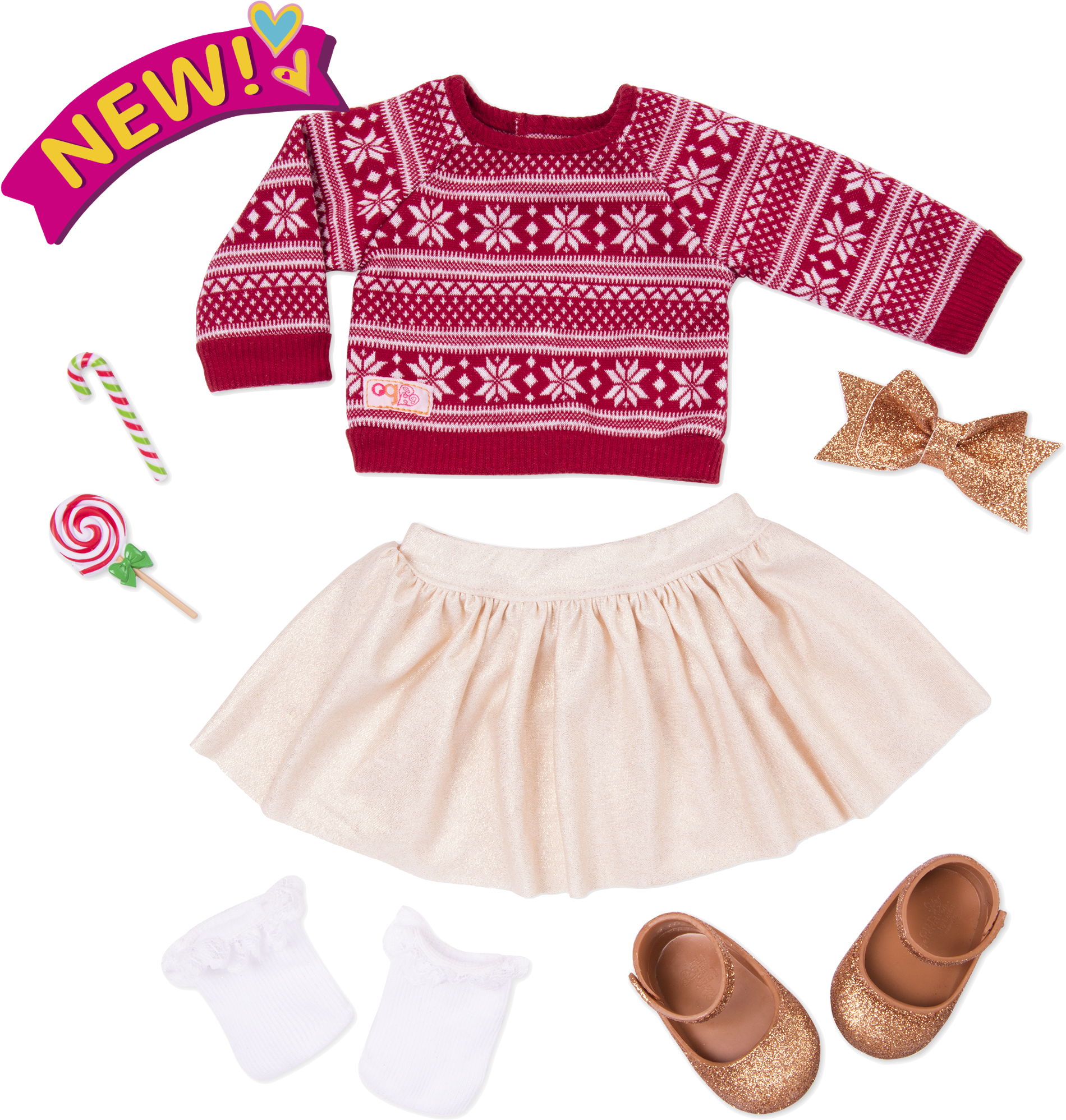 Sweet Holiday Outfit - Miniskirt Clipart (2100x2100), Png Download