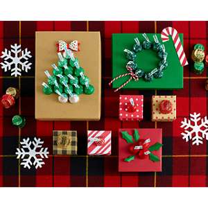 Holiday Candy Gift Wrap - Christmas Ornament Clipart (300x300), Png Download