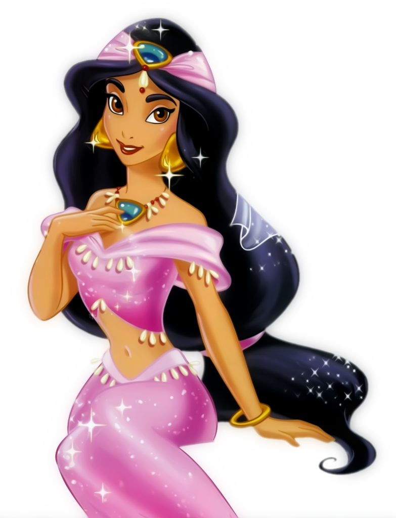 Download Disney Princess Jasmine Picture - Princess Jasmine Happy Birthday Clipart (783x1024), Png Download