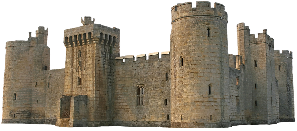 Palace, Gothic, Architecture, Old, Tower, Fortress - Bodiam Castle Clipart (960x425), Png Download