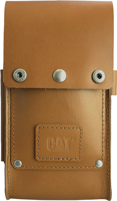 Active Signature™ Leather Phone Holster - Cat S41 Leather Case Clipart (885x968), Png Download