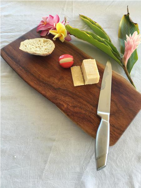 Handcrafted Koa Wood Cutting Board - Tulip Clipart (600x600), Png Download