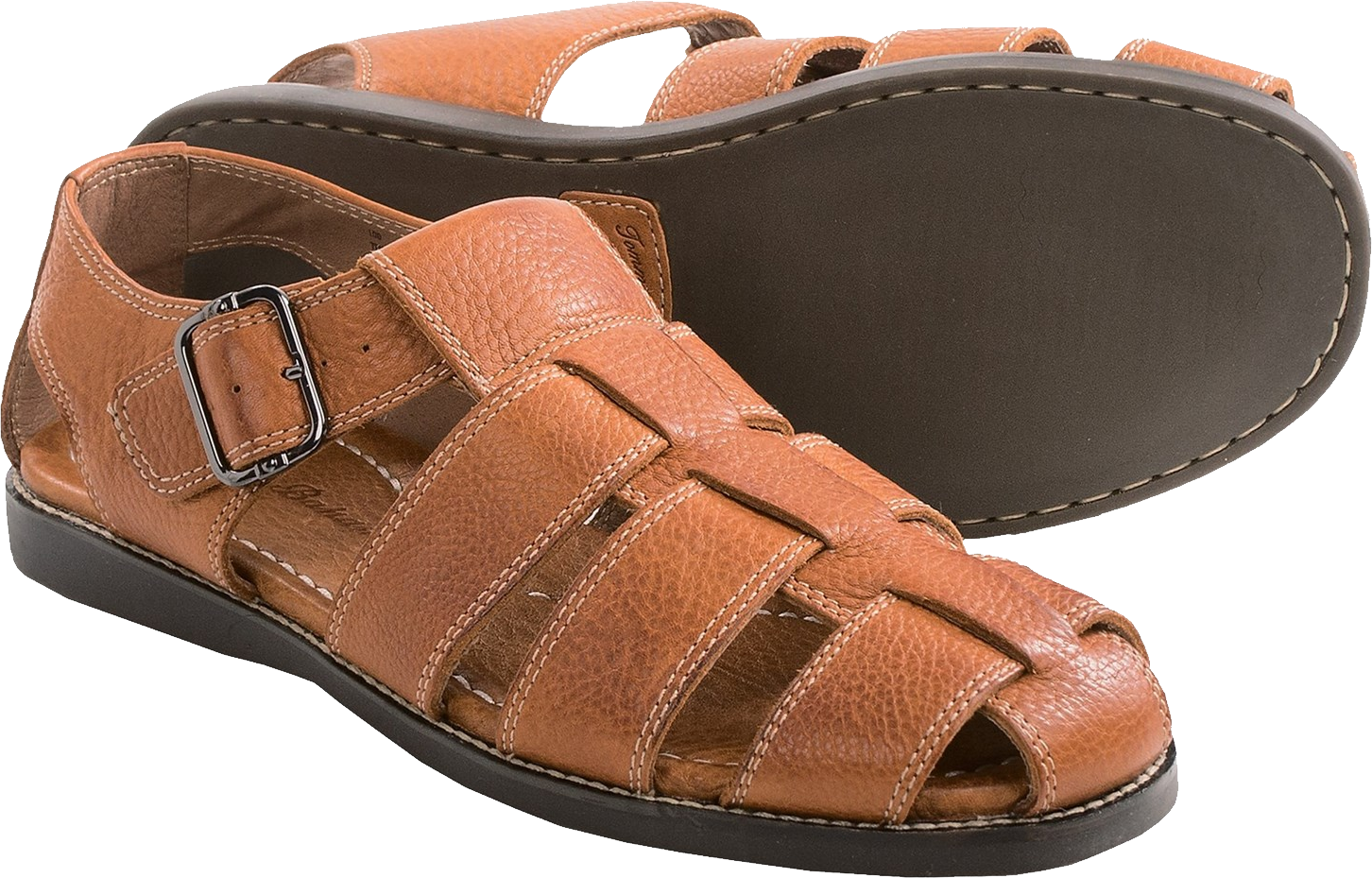 Leather Sandals Png Image - Leather Sandals Png Clipart (1452x929), Png Download