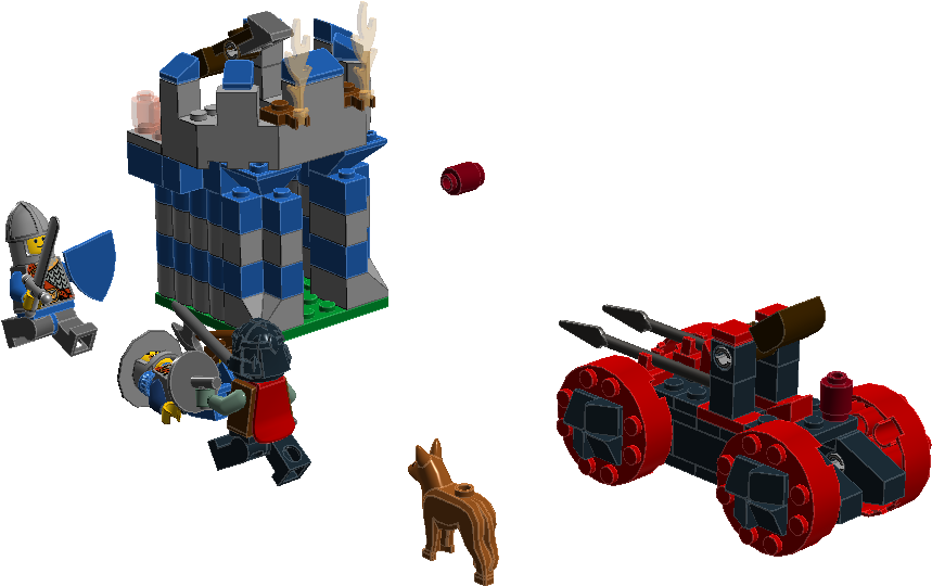 Tower Ambush Castle Set - Lego Clipart (1356x709), Png Download