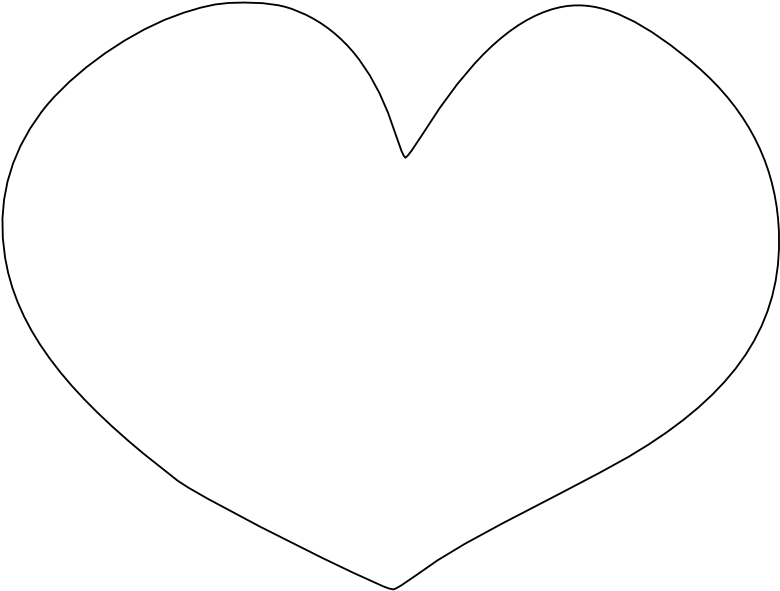 Heart Clipart Black And White - Heart Clipart Black Background - Png Download (1111x1111), Png Download
