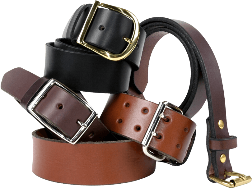 Leather Belts - Belt And Wallet Banner Clipart (835x835), Png Download