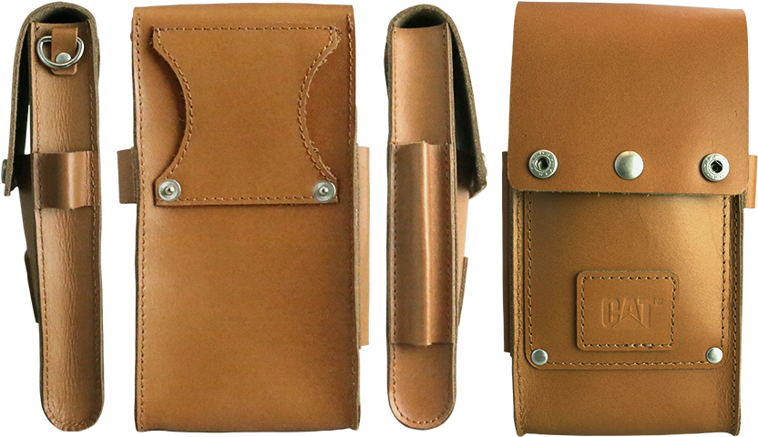 Active Signature™ Leather Phone Holster - Phone Leather Holster Clipart (885x968), Png Download
