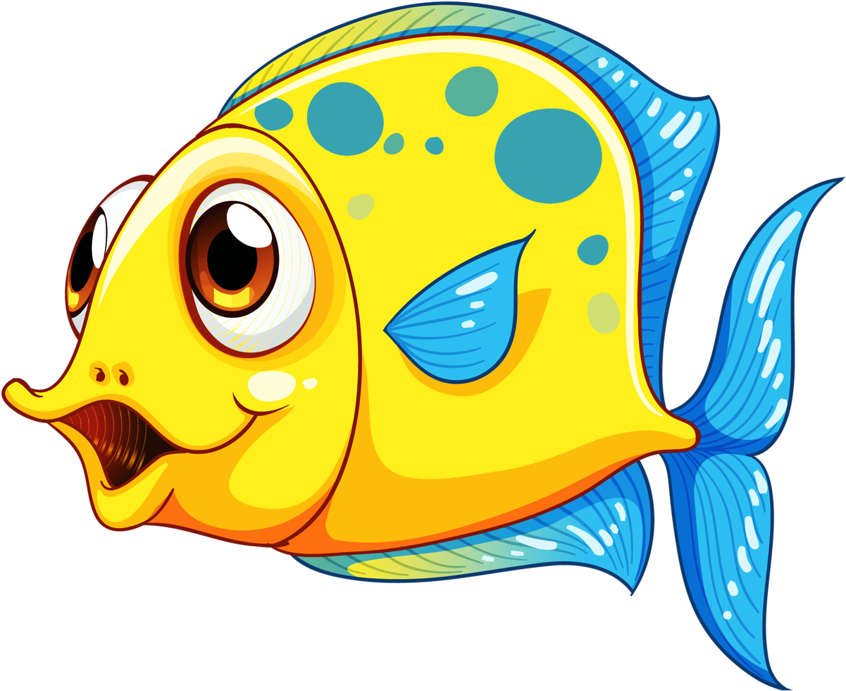 Фотки Fish Art, Clips, Tropical Fish, Sea Creatures, - Clip Art Of Fish - Png Download (1280x1092), Png Download