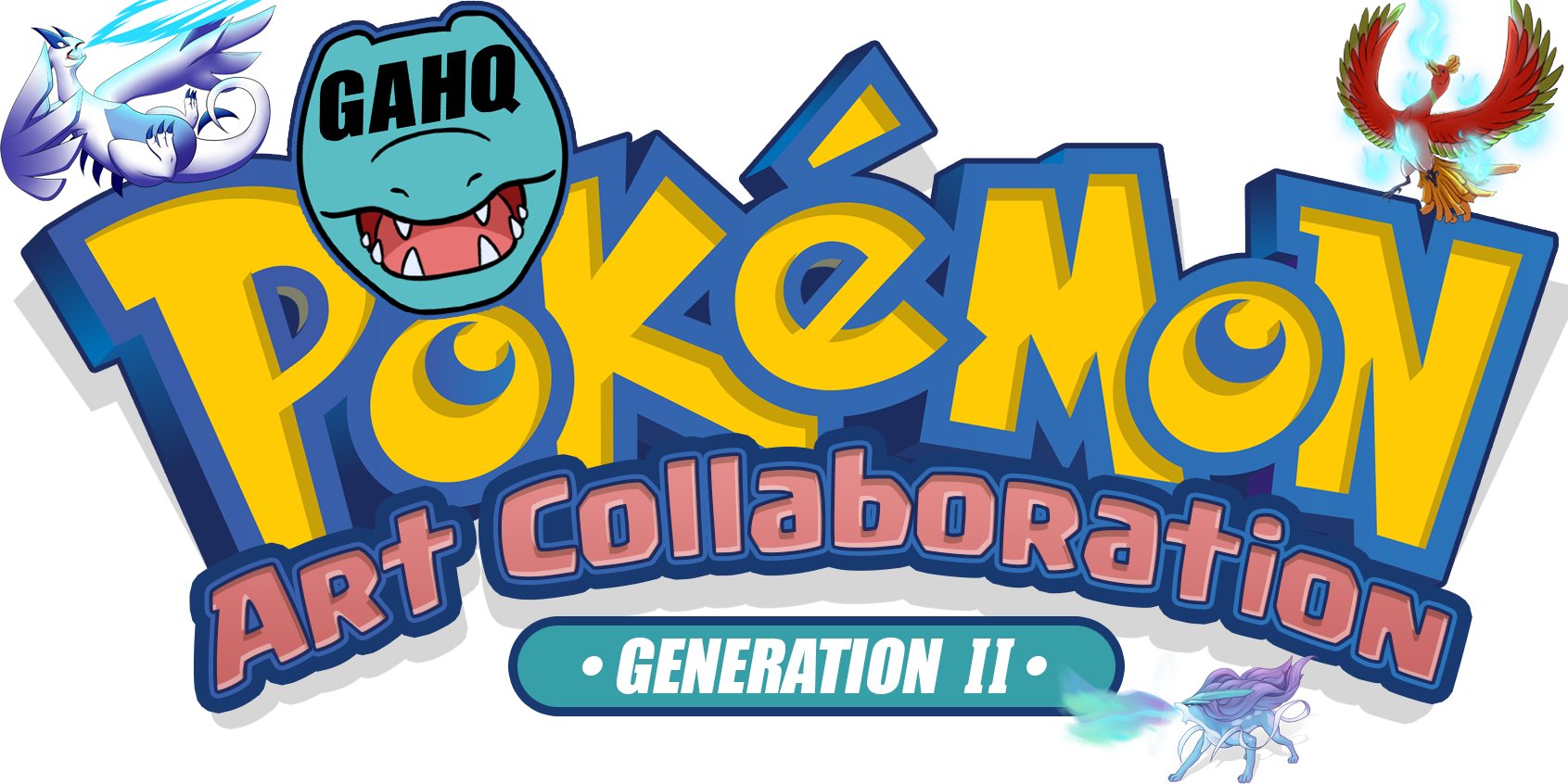 The Game Art Hq Pokémon Art Collaboration - Logo De Pokemon Clipart (1691x846), Png Download
