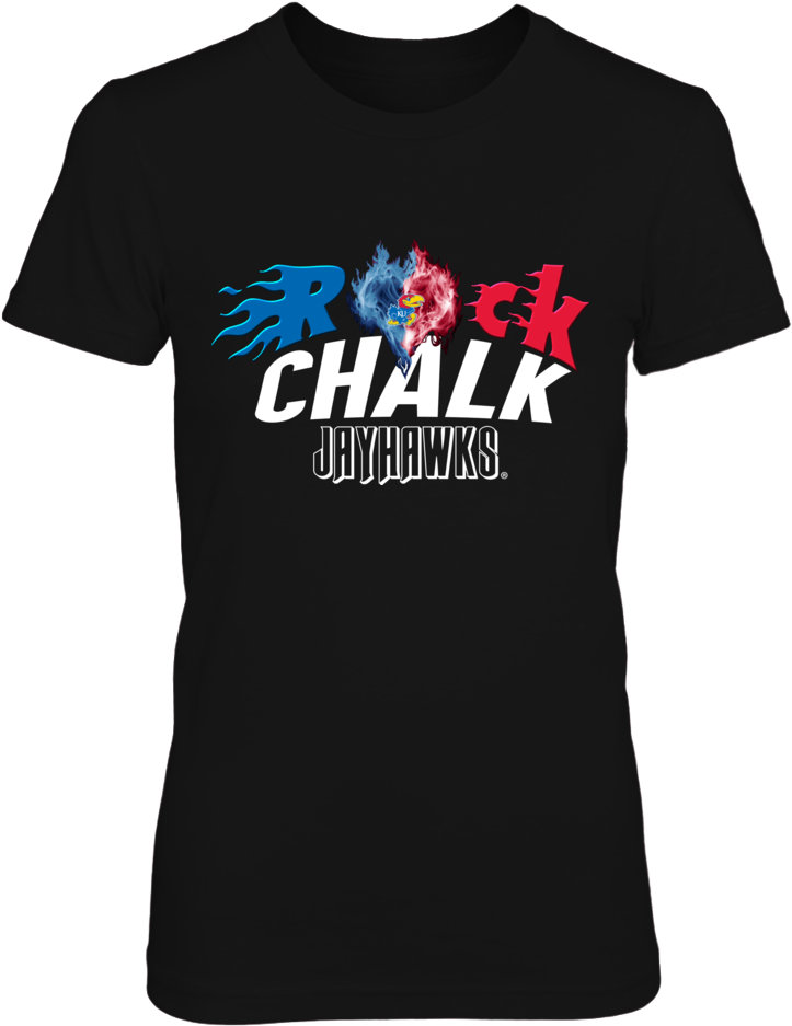 Rock Chalk Jayhawks - Bosco Chocolate T Shirt Clipart (1000x1000), Png Download
