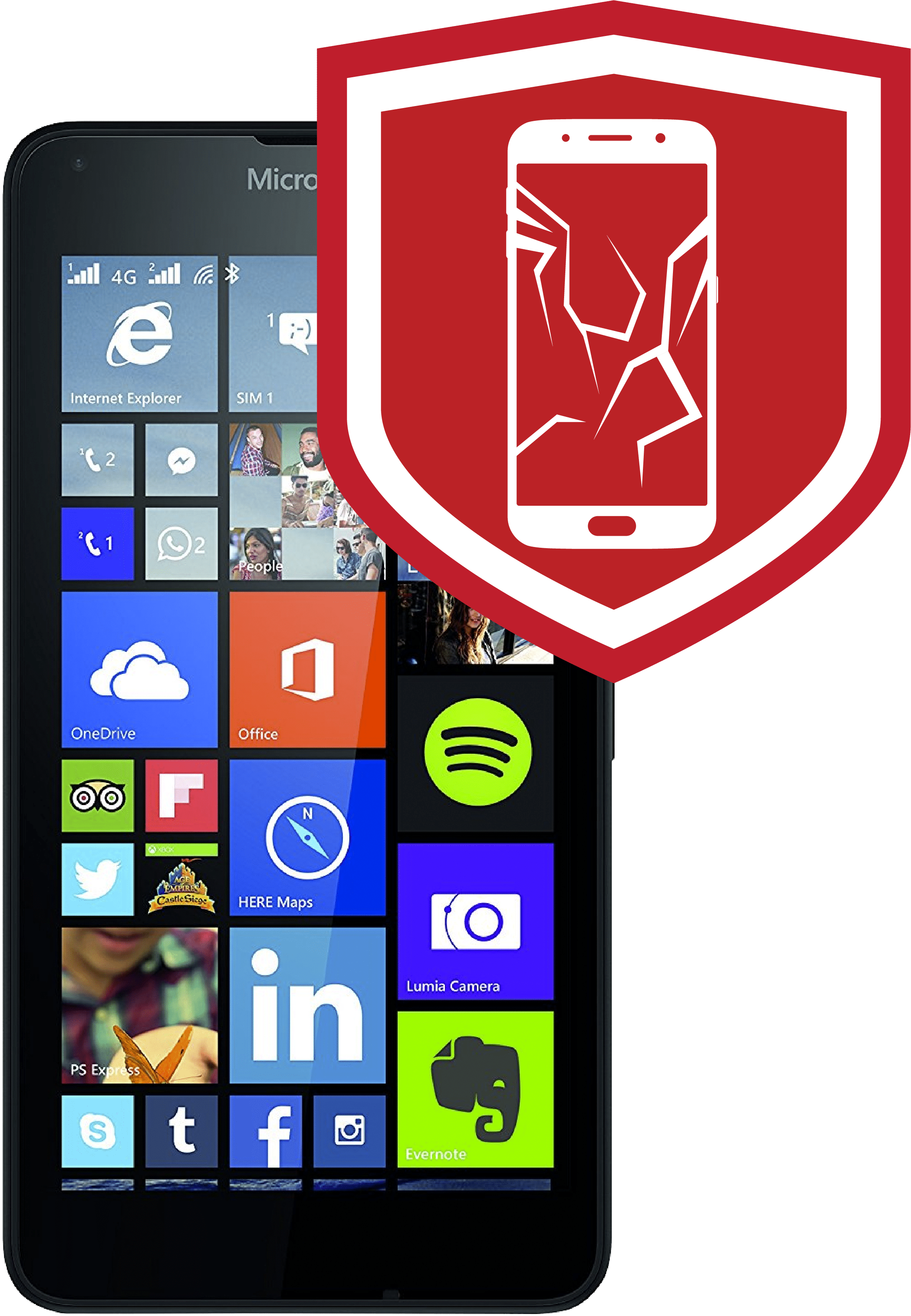 Recent Posts - Lumia 640 Clipart (2277x3289), Png Download