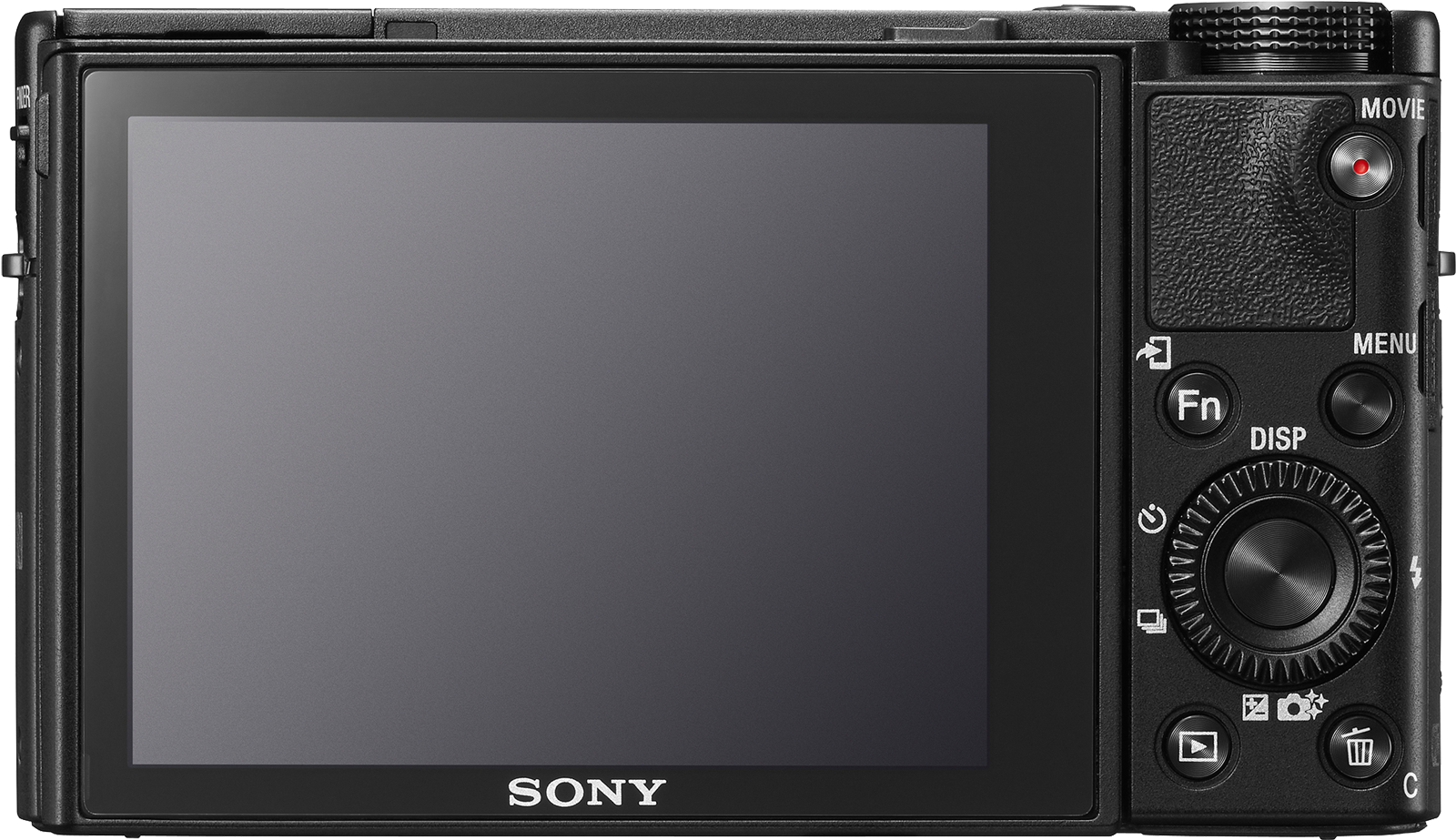 Sony Rx100 Mark V - Sony Rx100 Back Clipart (1600x1200), Png Download