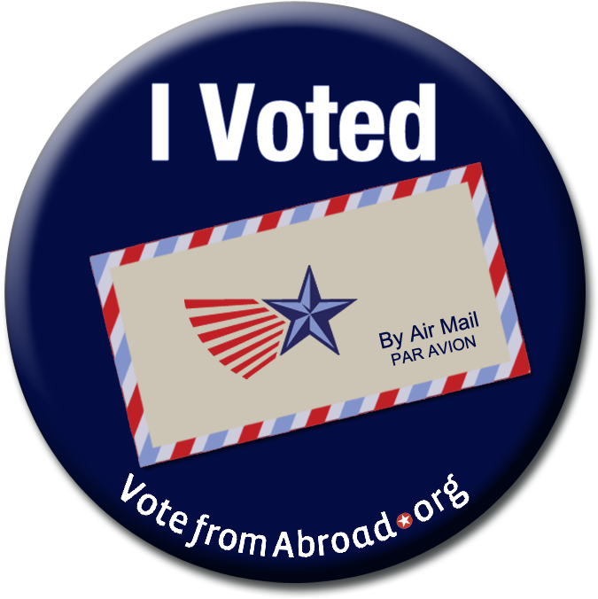 "i Voted" Sticker On Your Facebook Wall, Google , Tweet - Circle Clipart (675x676), Png Download