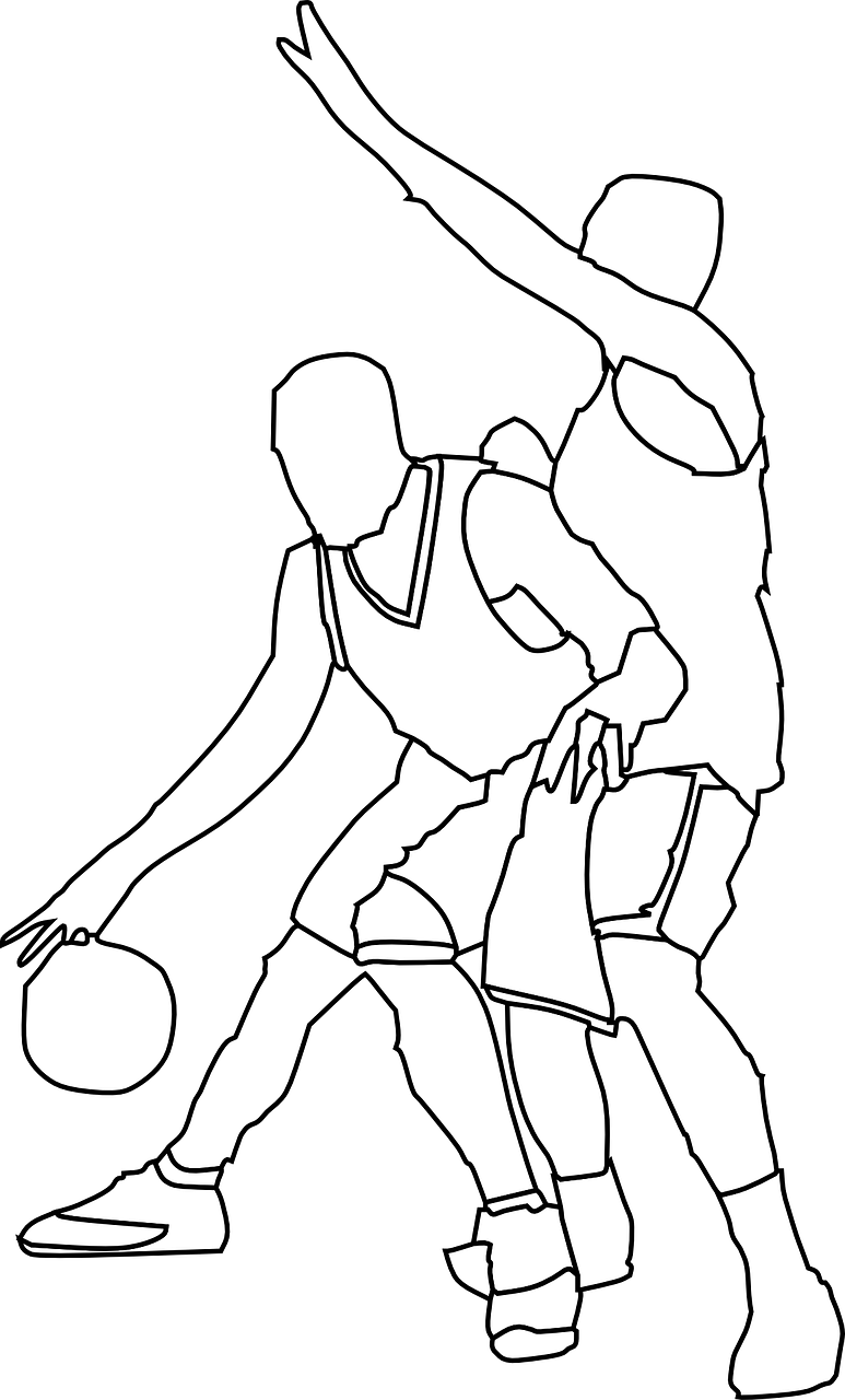 The Toronto Raptors Would Make The Playoffs For The - Basketball Offense Clipart - Png Download (773x1280), Png Download