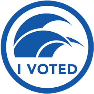 I Voted Png - Circle Clipart (600x600), Png Download