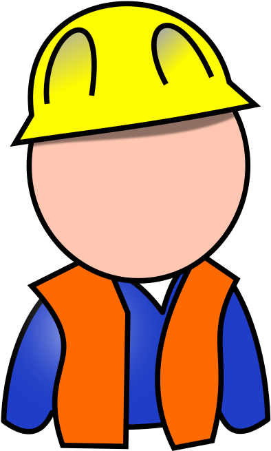 Worker Png Clip Arts For Web - Worker Clipart Transparent Png (637x900), Png Download