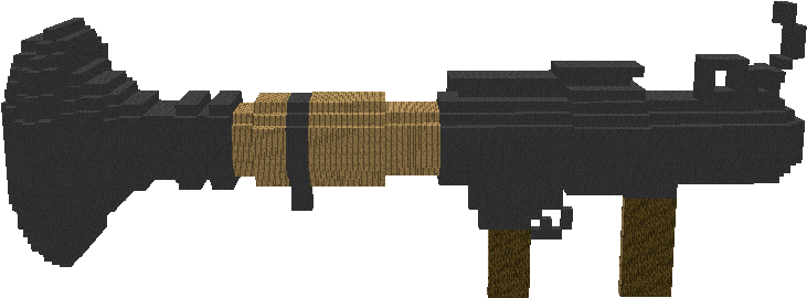 •rocket Launcher Pubjqnl - Minecraft Rocket Launcher Clipart (874x396), Png Download