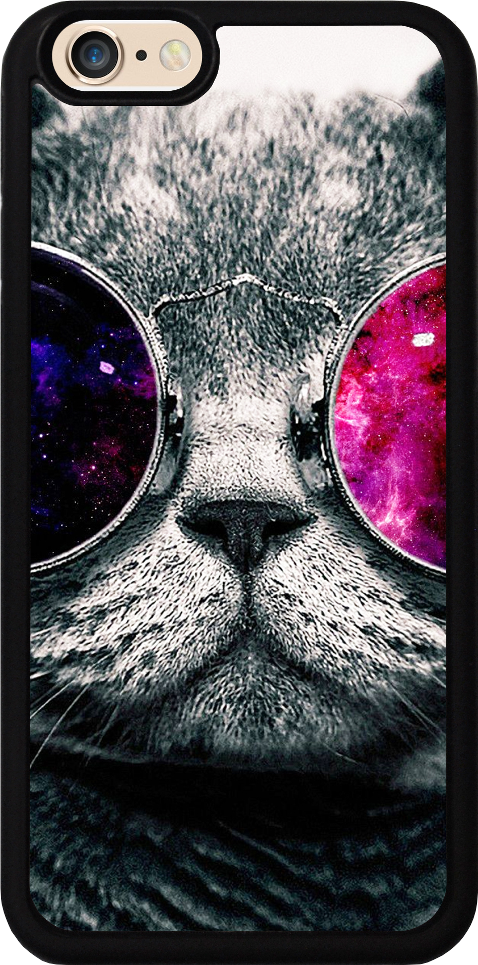 Cool Cat For Lg G4 - Cat With Spec Clipart (1141x2028), Png Download