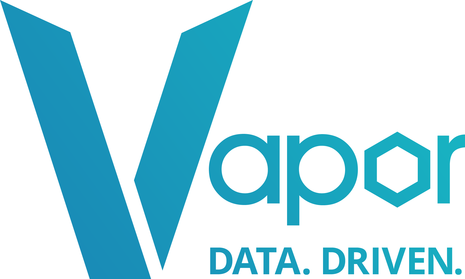 Vapor Io Data Driven Logo - Vapor Io Logo Clipart (1939x1165), Png Download