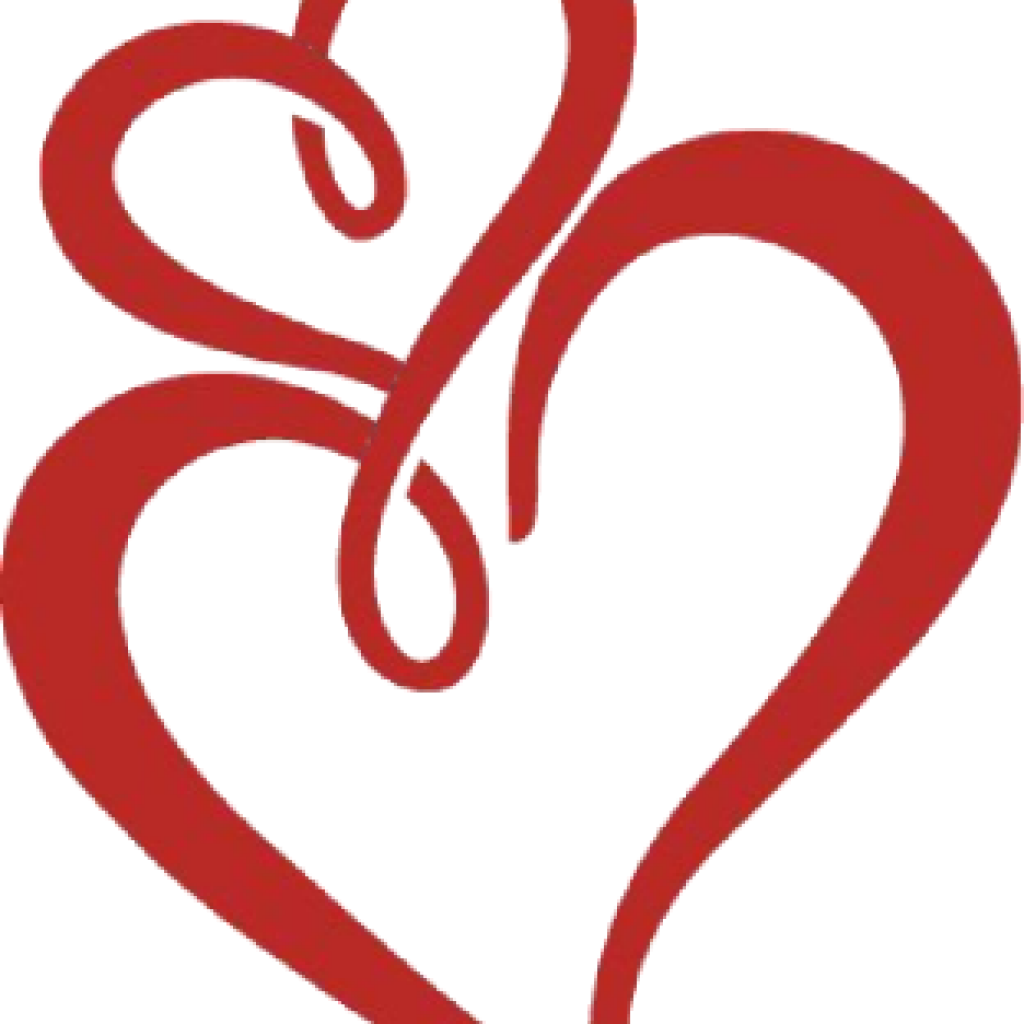 Double Heart Clipart Frog Clipart - Love Black Clipart Png Transparent Png (1024x1024), Png Download