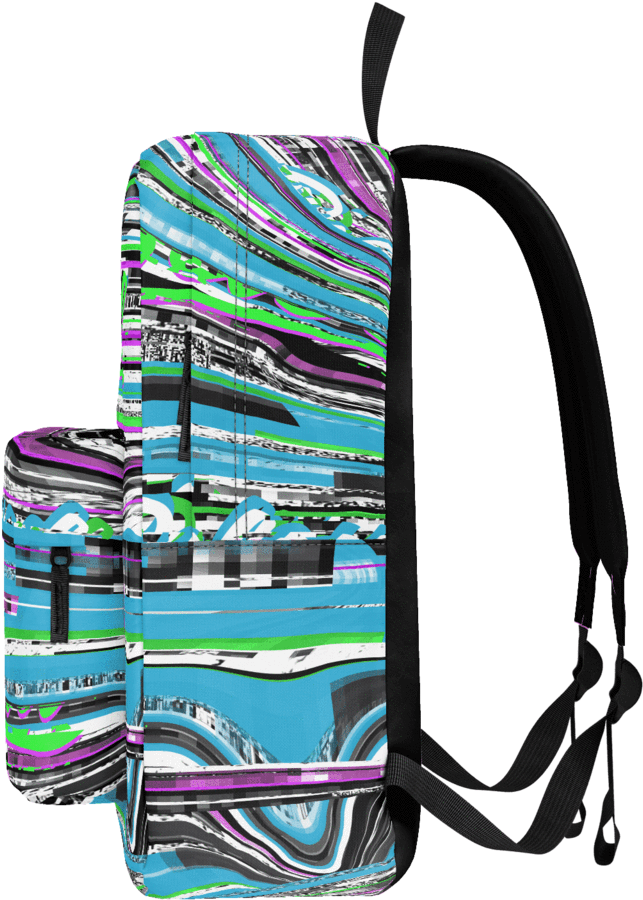 Beloved Glitch Classic Backpack - Backpack Clipart (643x900), Png Download
