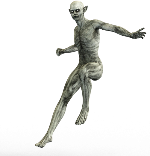 Zombie,demon,zombie - Scary Demon Ghost Transparent Clipart (500x650), Png Download