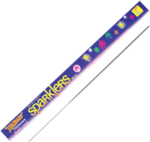 60 Cm Color Sparklers - Standard Fireworks Sparklers Clipart (600x550), Png Download