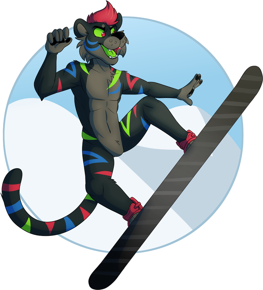 Cool Cat - Cartoon Clipart (974x1000), Png Download