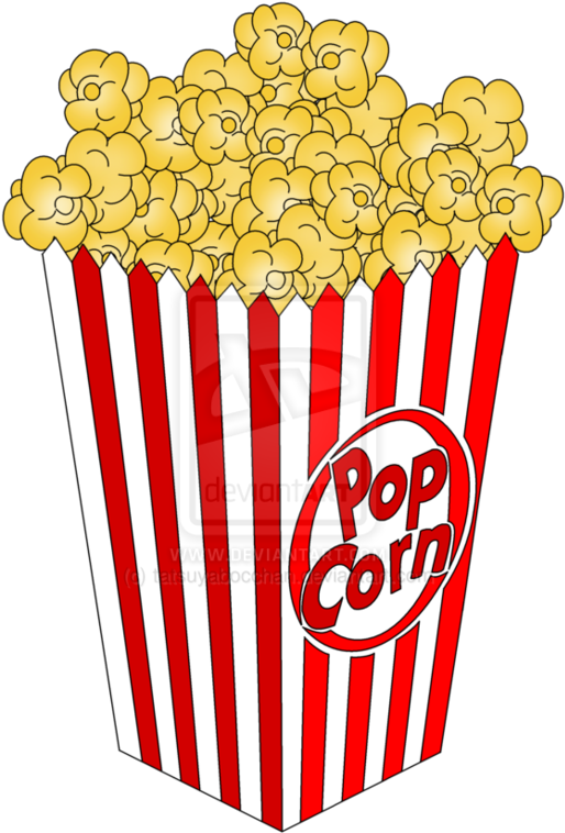 Transparent Background Popcorn Clipart - Png Download (828x966), Png Download