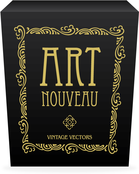 Art Nouveau - Marea Secos Los Pies Clipart (600x742), Png Download