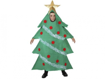 Disfraz Arbol De Navidad Nino Disfraces Navidad - Disfraz De Arbol Navideño Clipart (600x600), Png Download