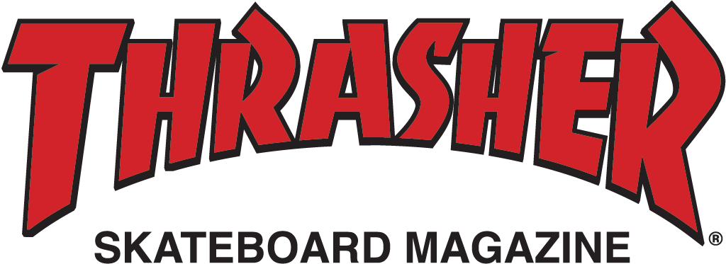 Logos Magazine Logo Ai - Thrasher Magazine Logo Vector Clipart (1024x373), Png Download