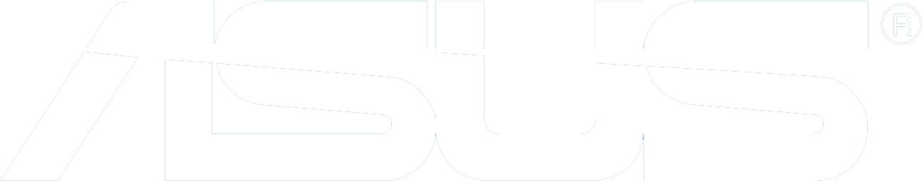 Asus White Logo Png - Asus Logo White Png Clipart (1296x262), Png Download