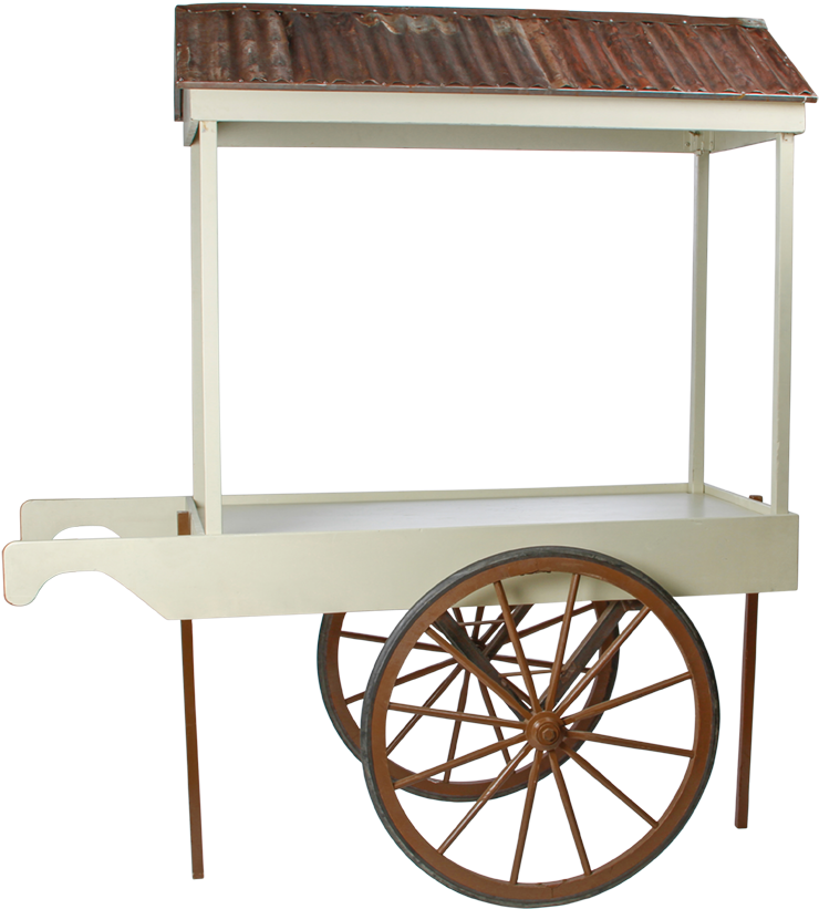 Flower Cart - Flower Cart Png Clipart (980x840), Png Download