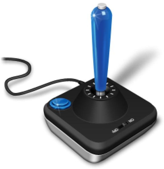 Joystick Png Free Download - Joystick .ico Clipart (600x600), Png Download