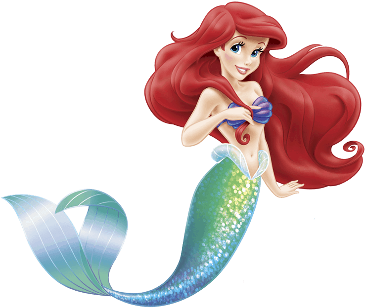 You Were The Token Redhead In Every Quintessential - Little Mermaid Ariel Png Clipart (738x624), Png Download