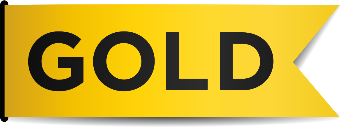 Gold Tv Logo Png Clipart (1200x462), Png Download