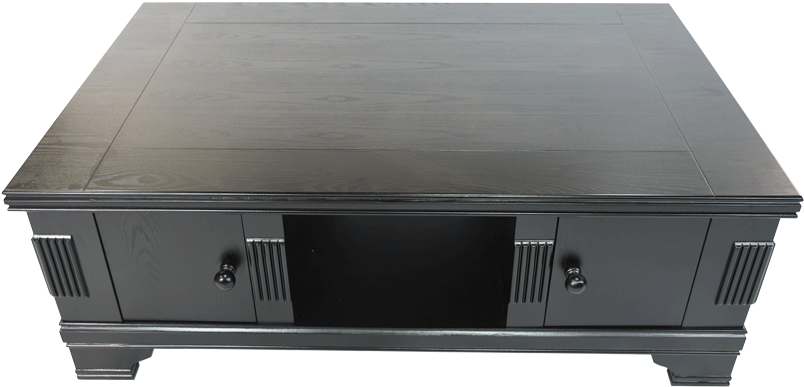 Sev025 Coffee Table Top View - Drawer Clipart (804x387), Png Download