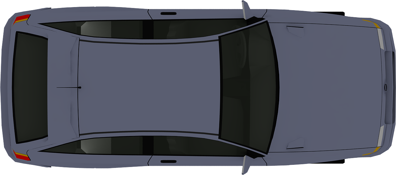 Carro 1 - Carro Desde Arriba Png Clipart (1288x569), Png Download