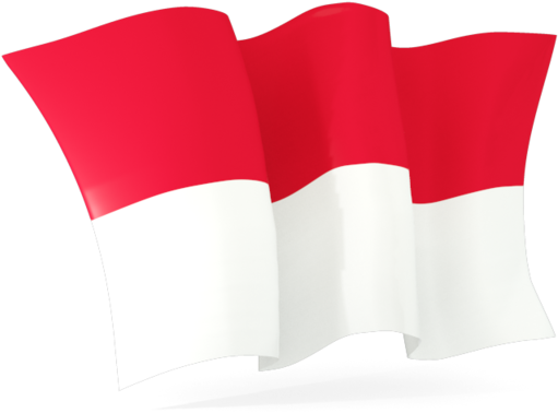 Indo Flag Png - Indonesia Waving Flag Png Clipart (640x480), Png Download