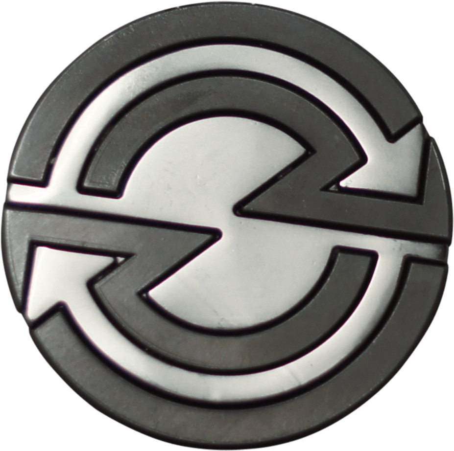 Demand Detroit Spinning Arrows Belt Buckle - Emblem Clipart (1000x1000), Png Download