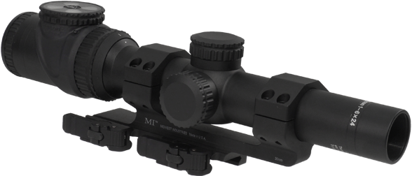 Picture Of Trijicon Accupower 1 Circle Cross Crosshair - Monocular Clipart (600x600), Png Download