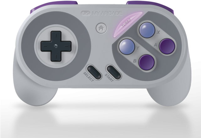 Joystick Clipart Snes Controller - Snes Classic Wireless Controller - Png Download (640x480), Png Download