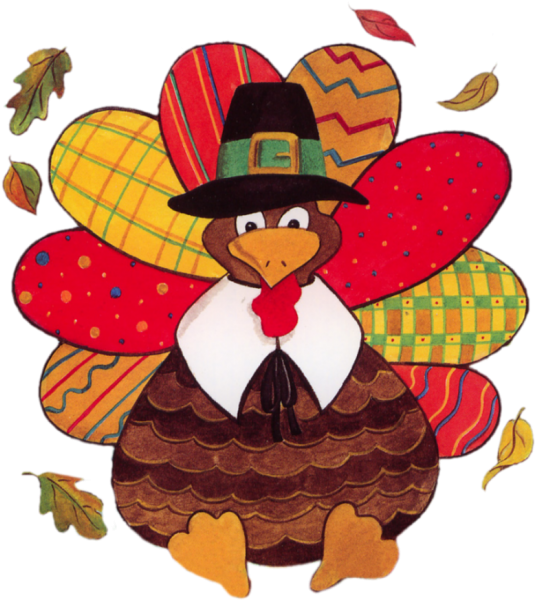 Cute Thanksgiving Clipart - Png Download (550x600), Png Download